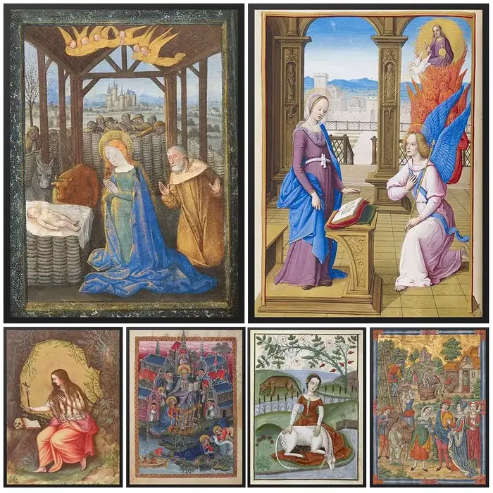 Affiches murales de la nativité de jésus