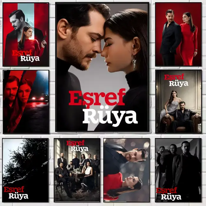 Affiche de théâtre et de drame e-esref Ruya