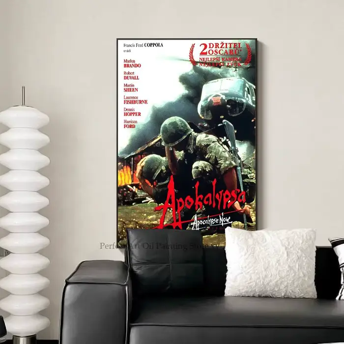 Affiche autocollante avec personnage de film classique
