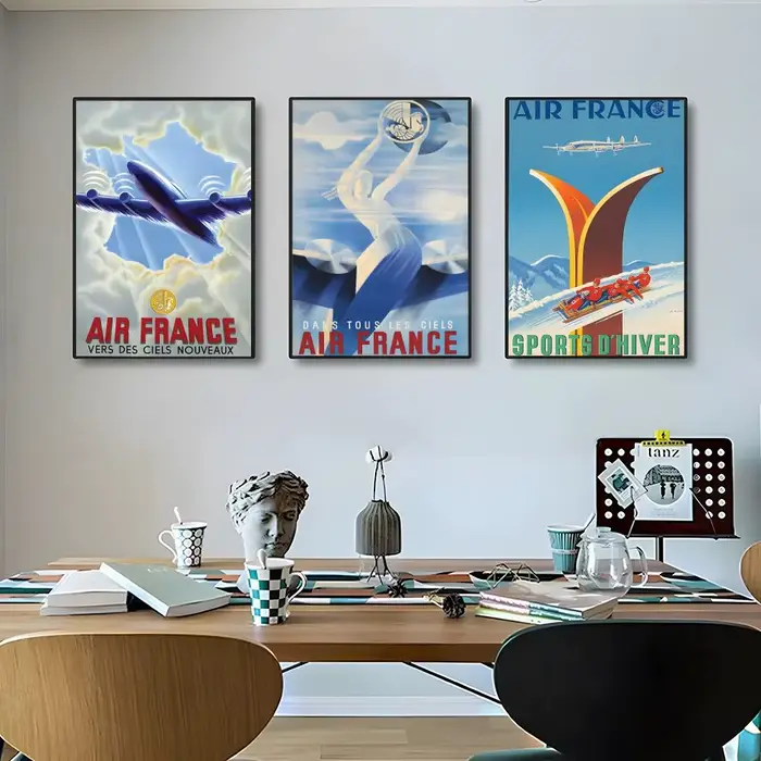 Affiche de voyage vintage Air France