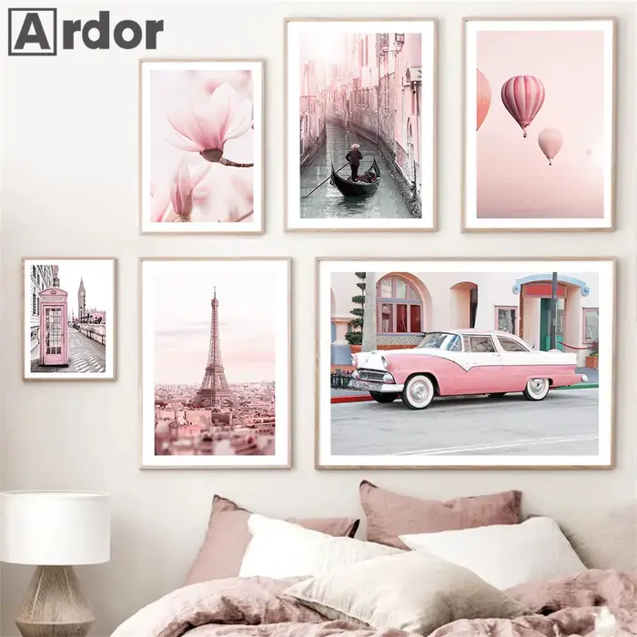 Peinture sur toile d'art de tour de Paris