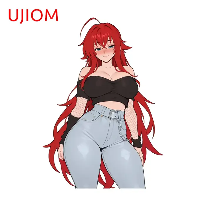 UJIOM Rias Gremory – autocollant mural pour fille séduisante, délicat et attrayant, résistant aux ra