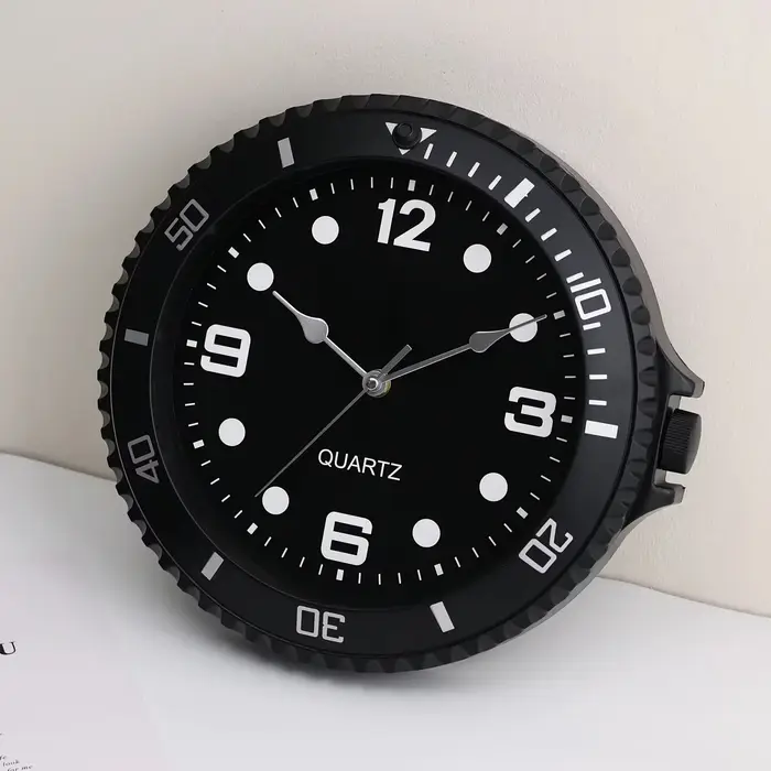 30cm horloge murale Design moderne silencieux Quartz aiguille luxe horloges murales balayage seconde maison