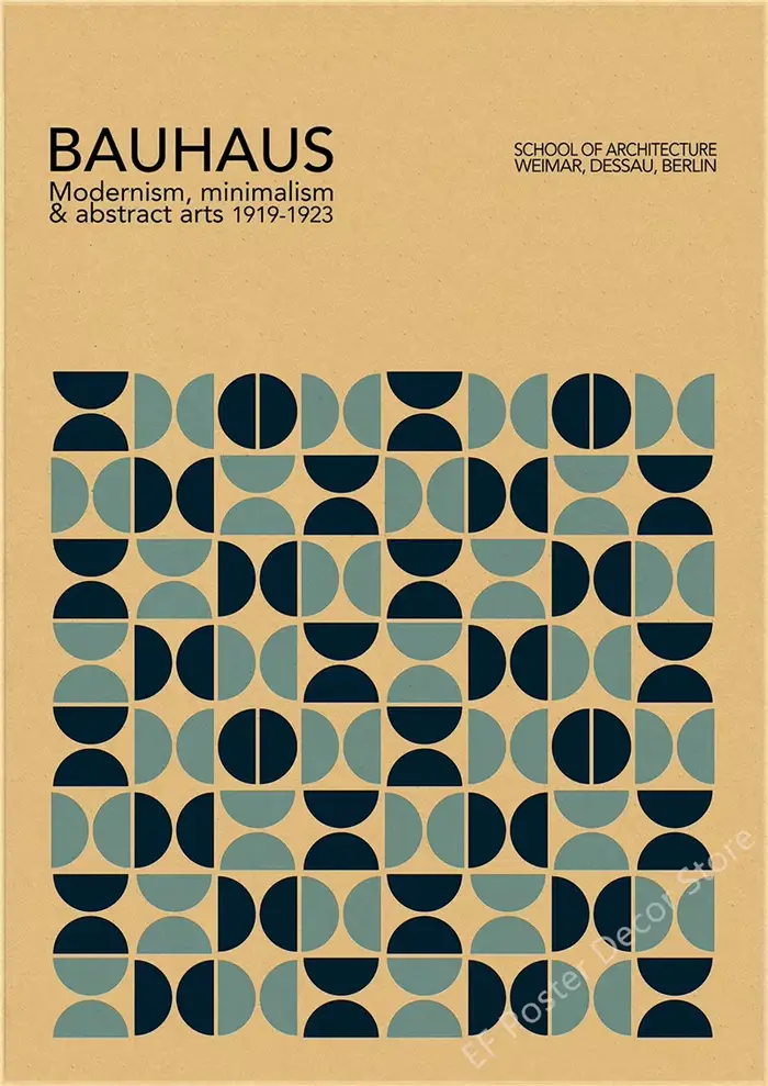 Affiche d'exposition abstraite de Kevin facilement, impressions géométriques, décoration de chambre,