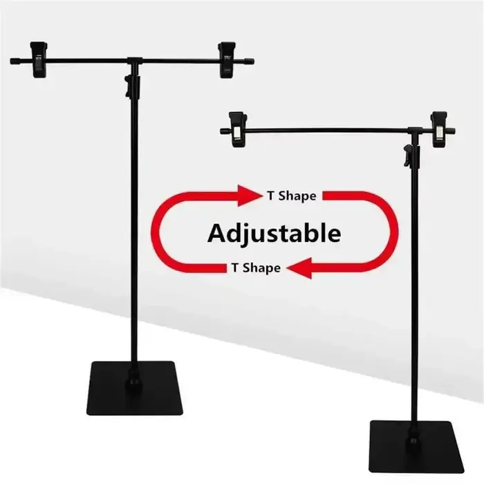 Support d'affiche réglable en acier inoxydable