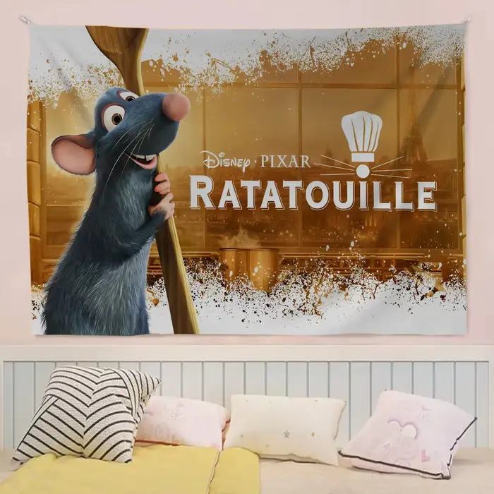 Ratatouille-Bannière murale bohème