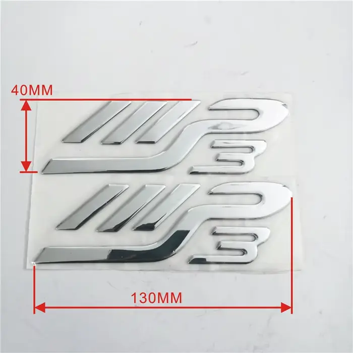 Autocollants argentés de moteur de logos de moto, emblèmes 3D, autocollant de scooter de moto, PIAGGIO MP3, 125, 300, 400, 500