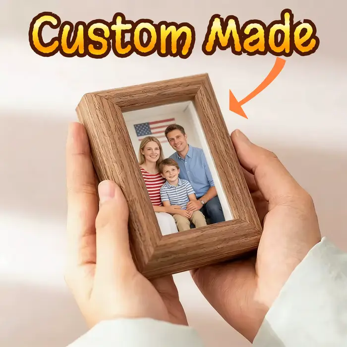 Cadre photo miniature personnalisé - Personnalisation de photos