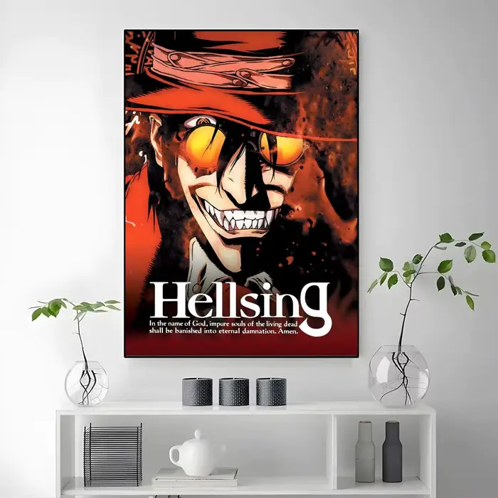 Affiche H-Hellsing, impressions et affiches vintage de haute qualité pour la maison