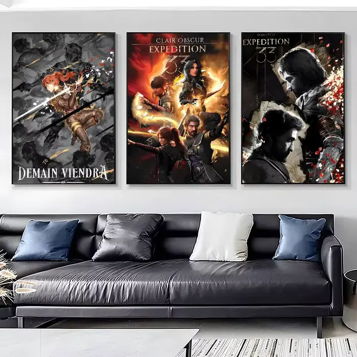 Affiche de jeu C-Clair Obscur E-Expedition33