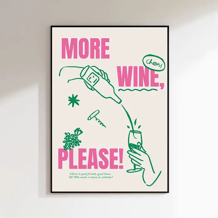 Toile d'art mural Vintage pour Cocktail