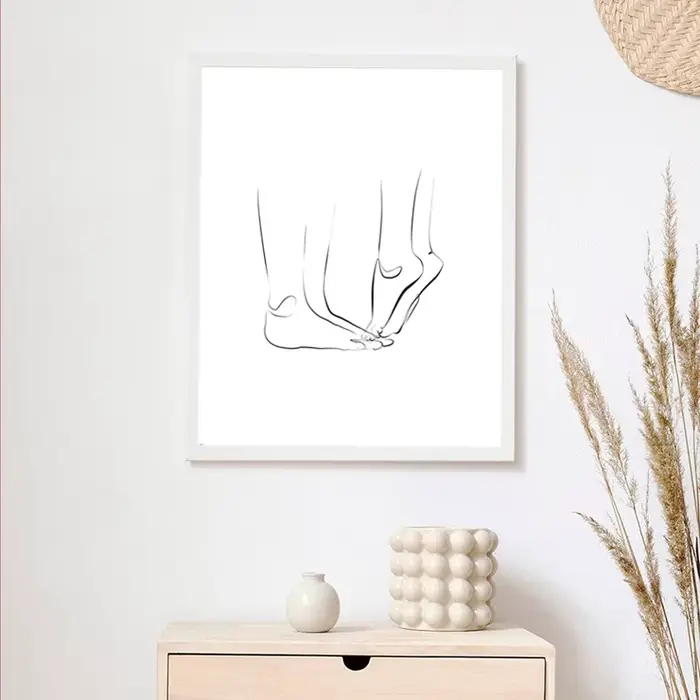 Affiche romantique pour Couple