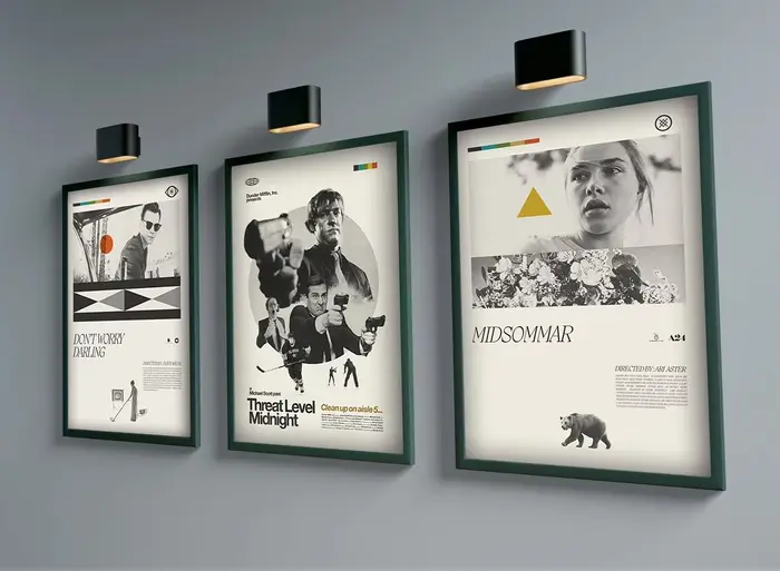 Affiche de Film Vintage