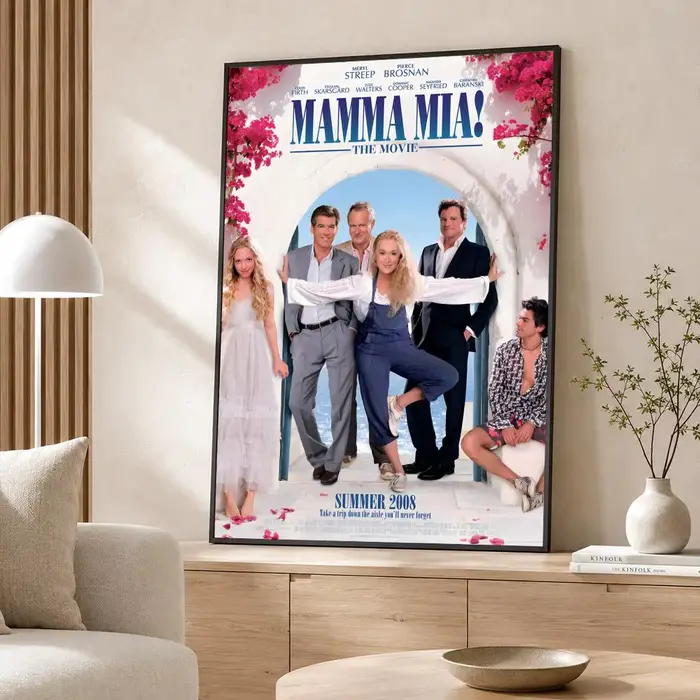 Film Mamma Mia! Affiche autocollante en papier imperméable