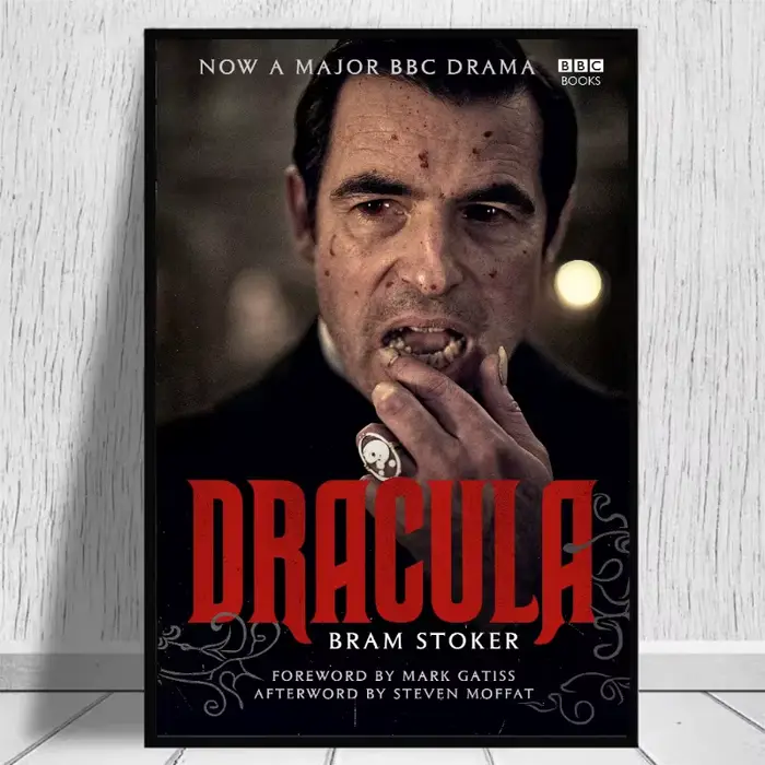 Vintage classique Horrible Vampire Film Dracula affiche imprime HD image toile peinture