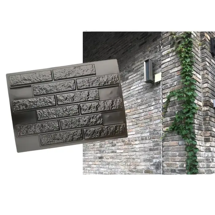 Forme en plastique pour plâtre mural en béton