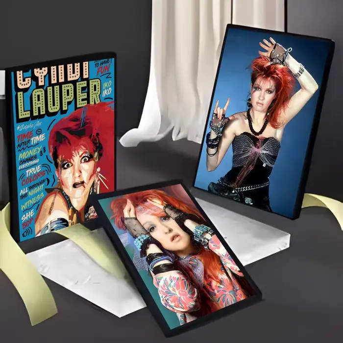 Affiche Singer Retro C-Cyndi Lauper