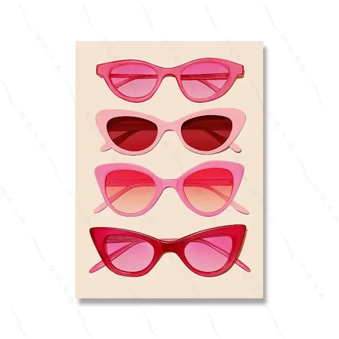 Ensemble d'affiches maximales à la mode