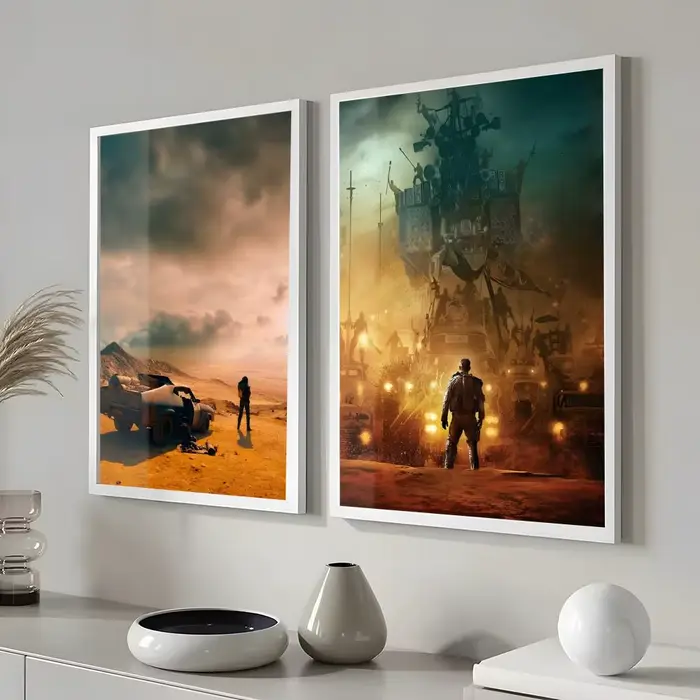 Affiche de film rétro C-Classic Mad Max 4 Fury Roads