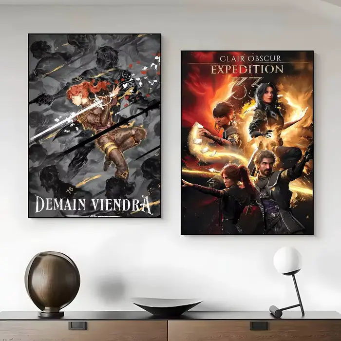 Affiche de jeu C-Clair Obscur E-Expedition33