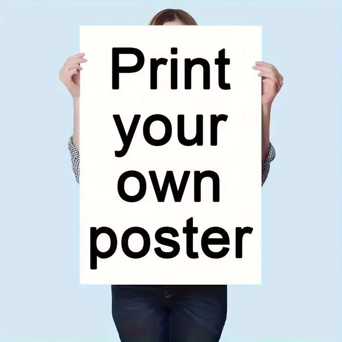 Affiches personnalisées à imprimer soi-même
