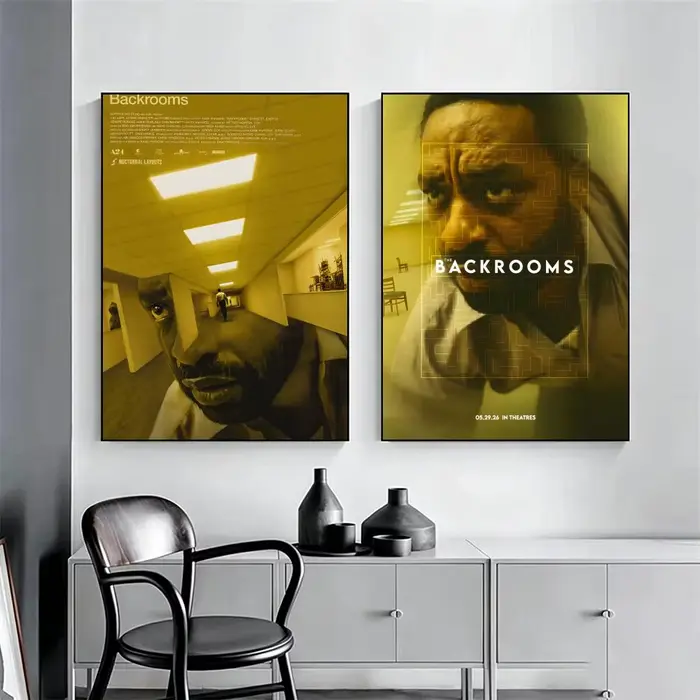 Affiche Art The Backrooms
