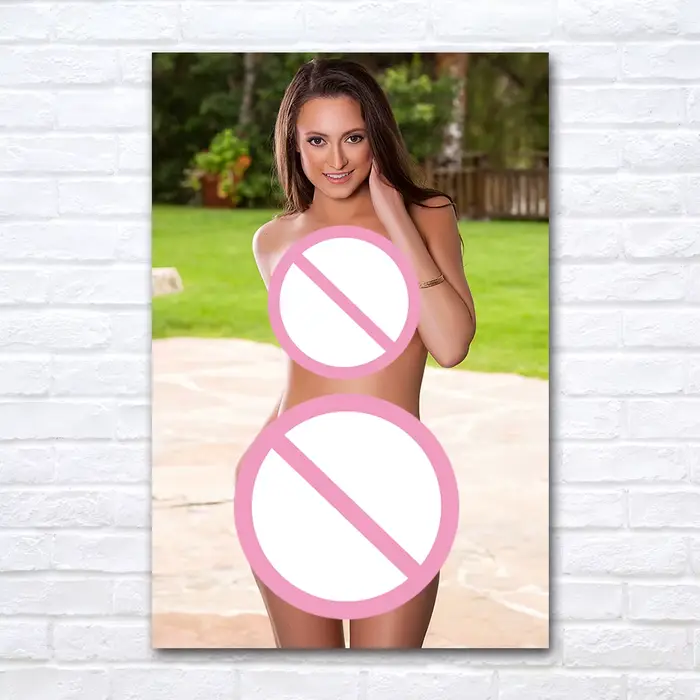 Affiches et impressions d'art mural moderne avec photo de fille jolie