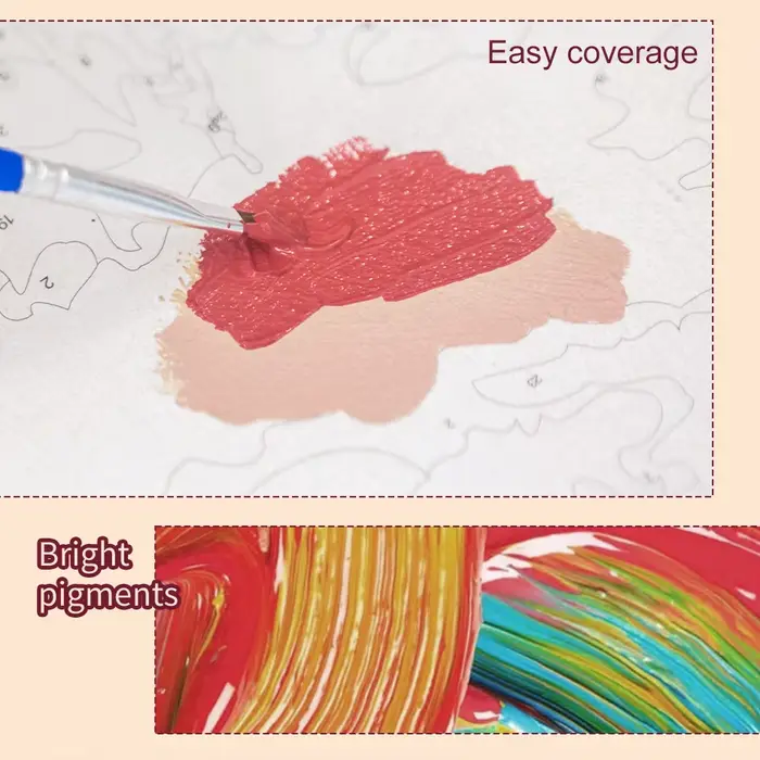 Peinture personnalisée par numéros