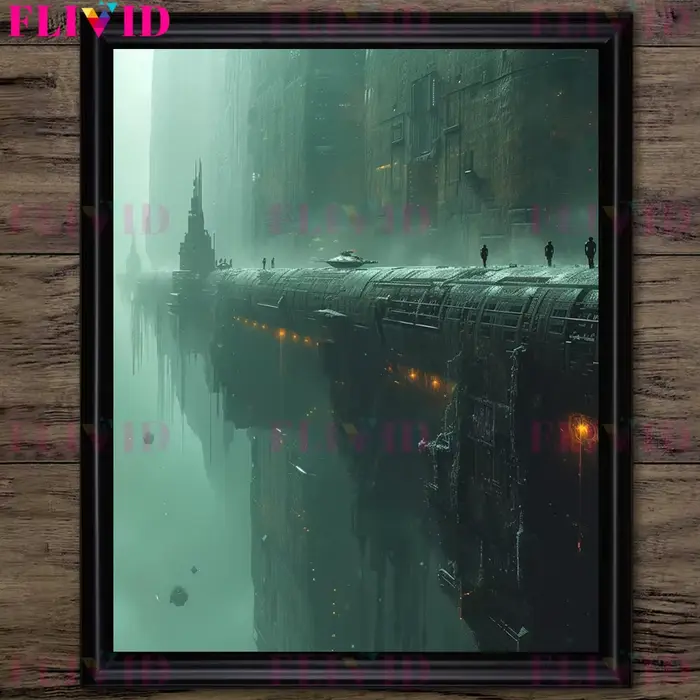 Fantaisie urbaine futuriste