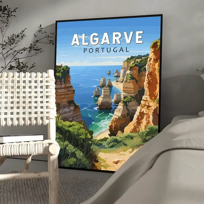 Affiche de peinture de Portugal