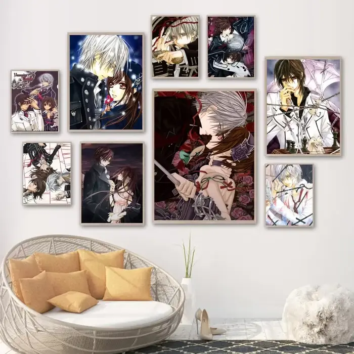 Impression sur toile cancers japonaise Vampire Knight
