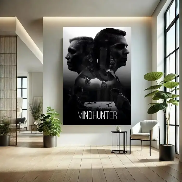 Affiche de la série télévisée Mindhunter, affiches classiques et impressions d'art mural, adaptées a