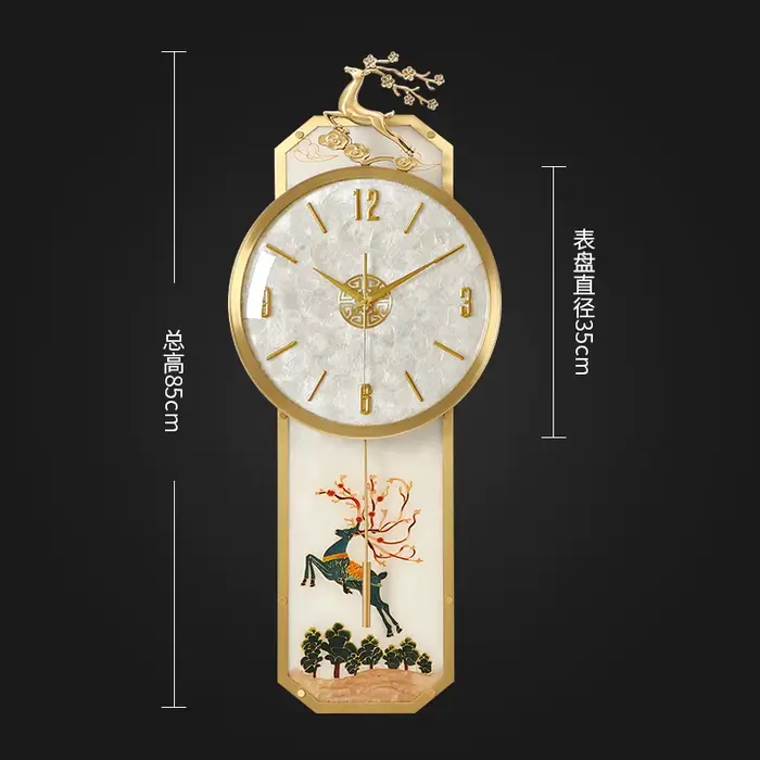 Restaurant amusant horloge murale Design moderne luxe salon