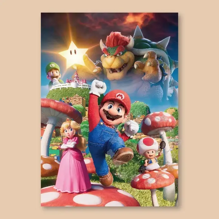 Affiche de film M-Mario Brothers Galaxy