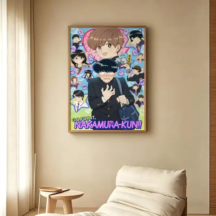 Manga G-Go for It, N-Nakamura! Affiche autocollante en papier imprimé pour la maison