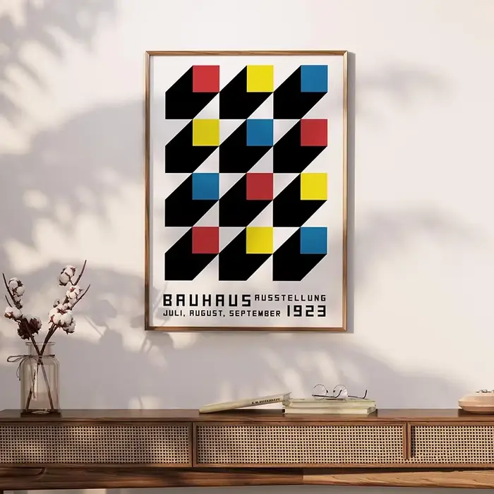 Affiche Premium yeux de Bauhaus