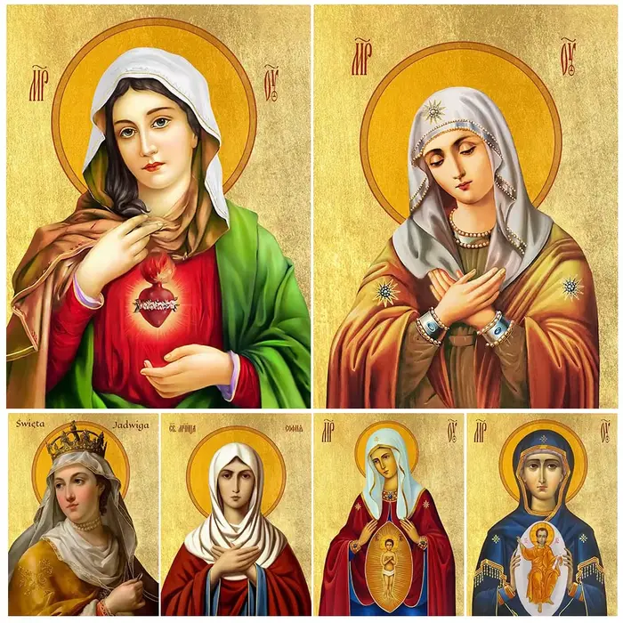 Affiches Vintage de la mère de dieu
