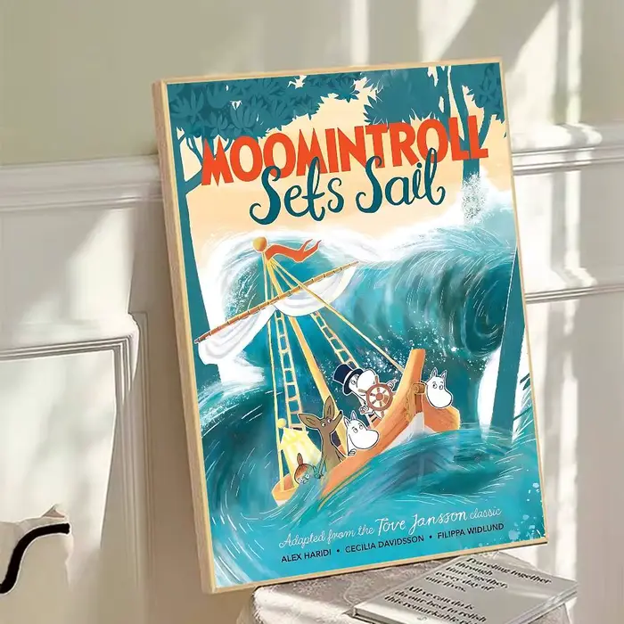 Affiches de films classiques de dessins animés M-Moomin