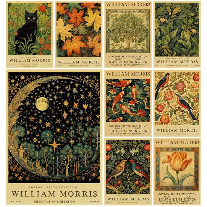 Affiches Vintage William Morris