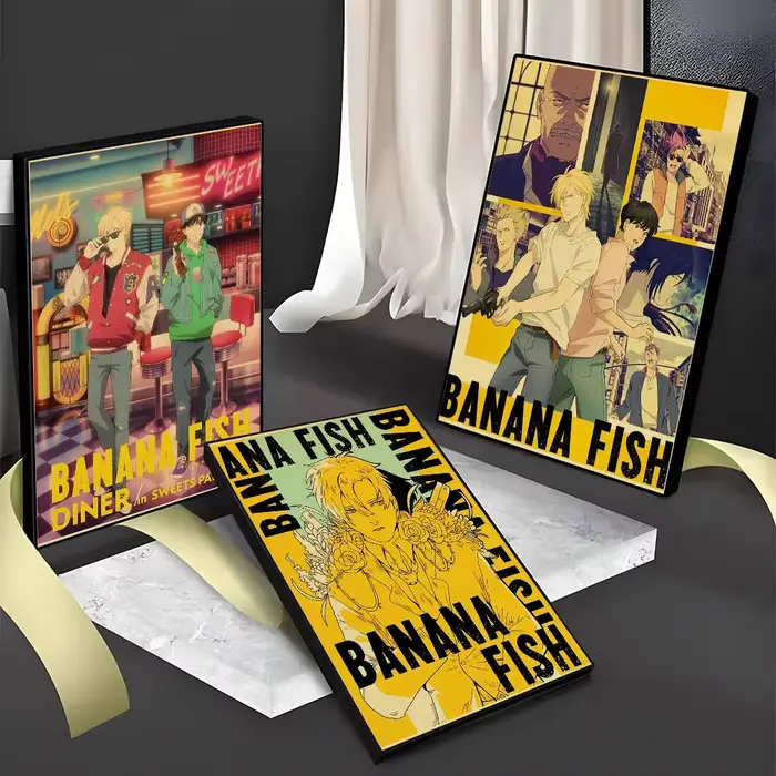 Affiche de poisson b-banane Anime