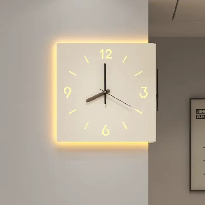Horloges murales numériques modernes, horloge murale silencieuse pour salon, chambre à coucher, grande décoration, ornements de bureau
