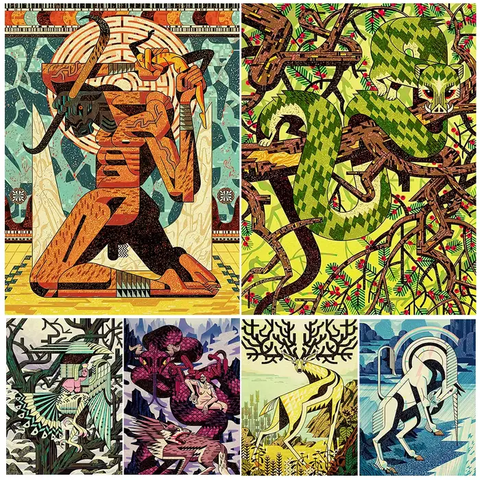 Créatures fantastiques en folklore
