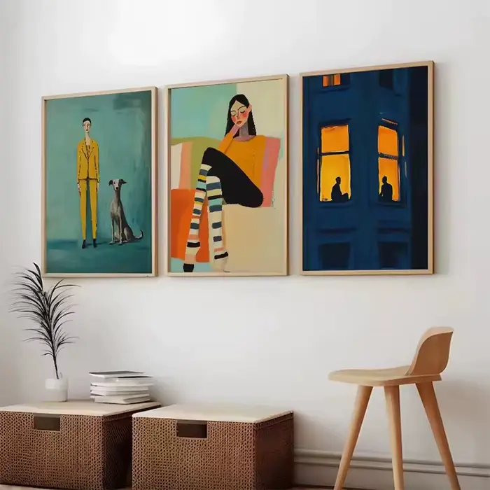 Affiches et tableaux sur toile colorés et tendance