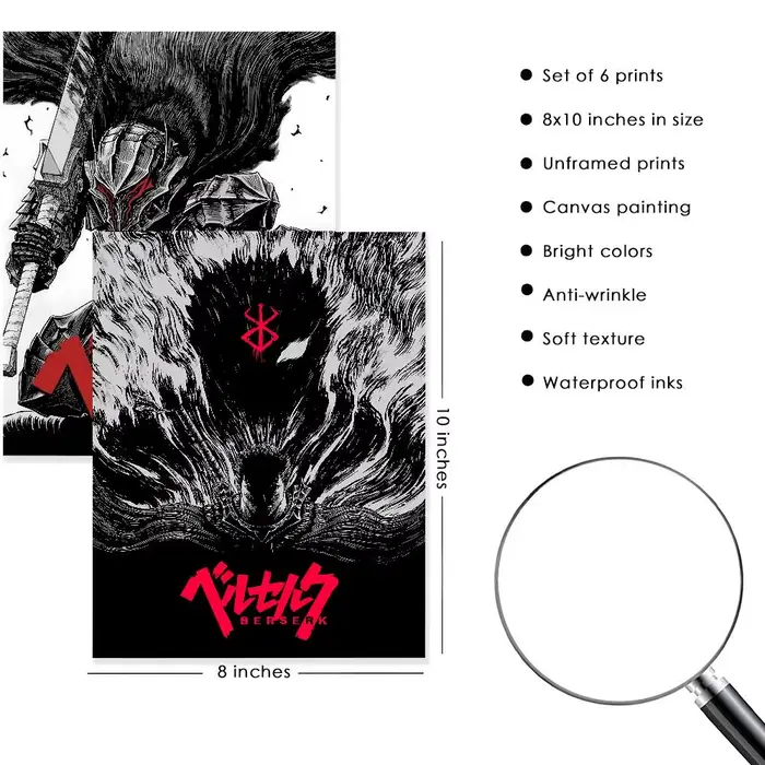 Affiche de dessin animé B-Berserk