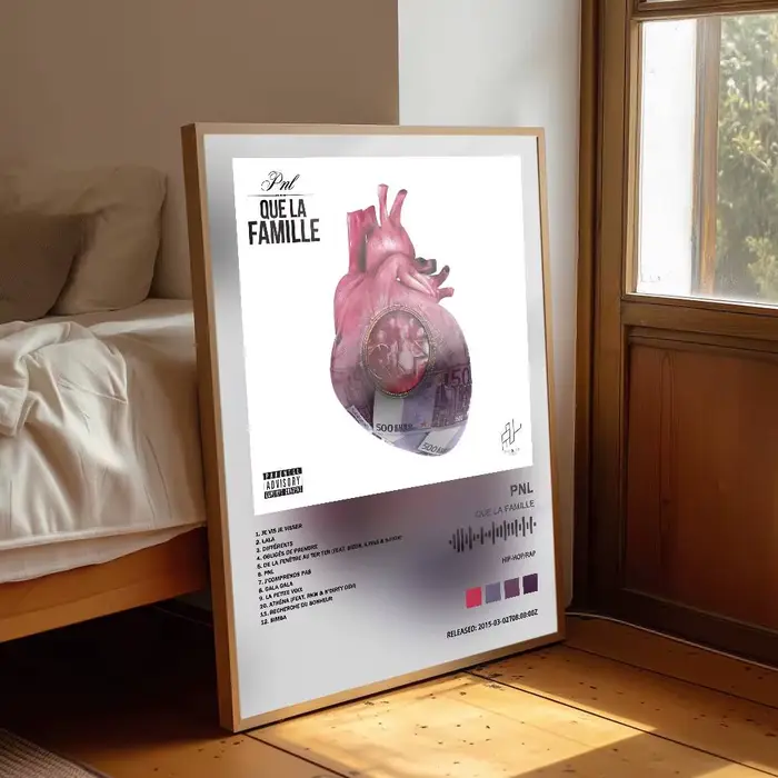 Affiche PNL, couverture d'album