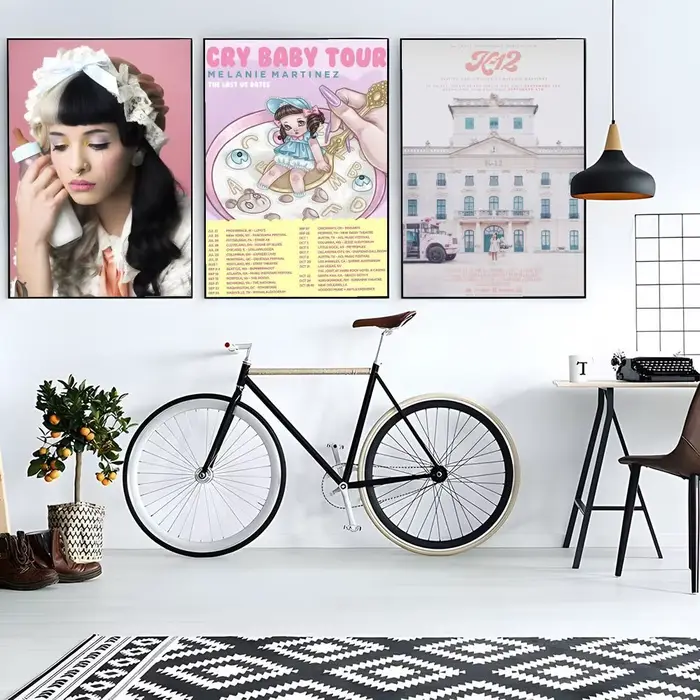 Affiche murale décorative de la chanteuse M-Melanie Martinez