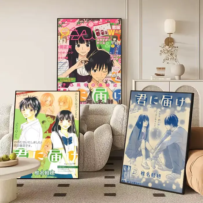 K-Kimi Ni Todoke From Me To You affiche autocollants peinture imperméable Art mural pour chambre salon décor à la maison décoration cadeau