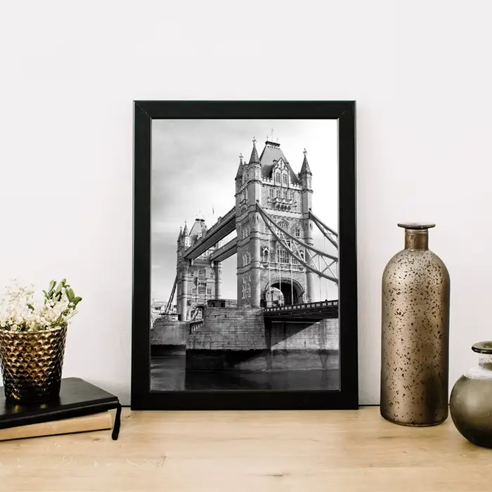 Affiche imprimée du pont de la tour de londres