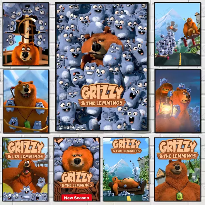 Affiche G-Grizzly et L-Lemmings