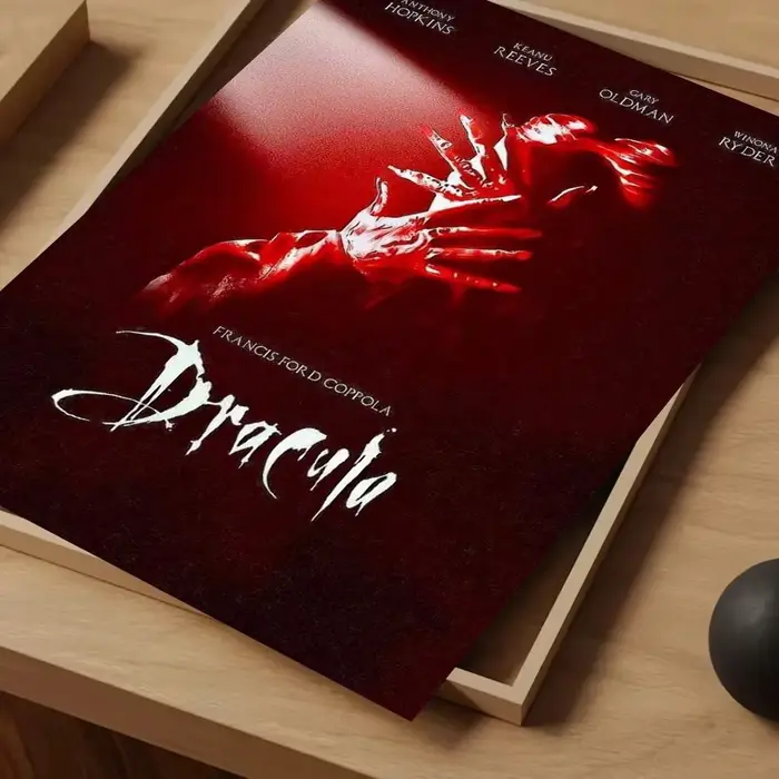 Affiche Vintage du film Vampire d'horreur classique Dracula 1992